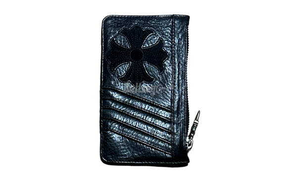 Chrome Hearts Black Leather Patch Wallet-Dolce & Gabbana woven open toe sandals