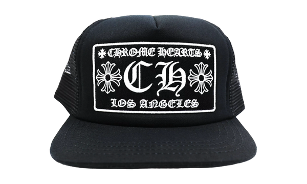 Chrome Hearts Black Los Angeles Trucker Hat-Bullseye Sneaker Boutique