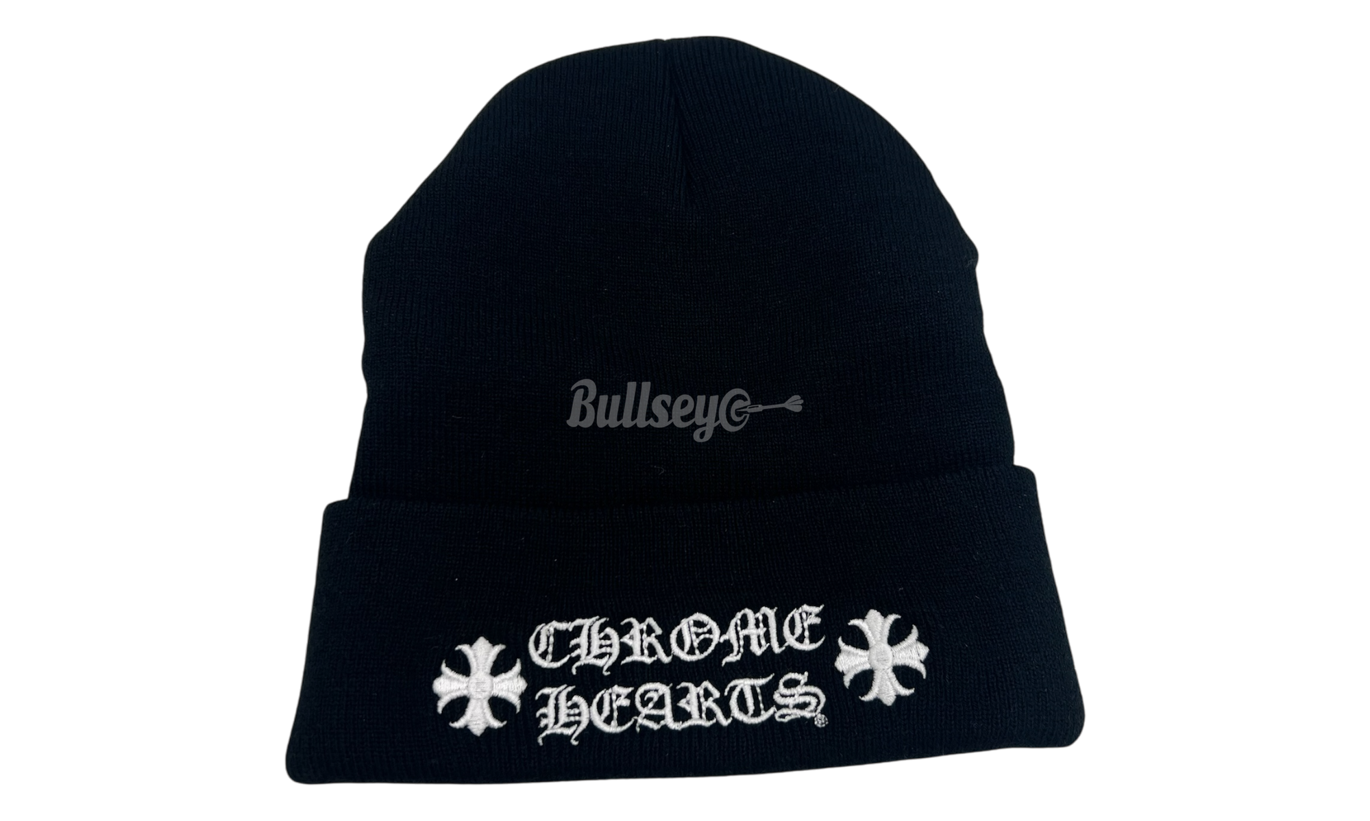 Chrome Hearts Black Script Beanie-Bullseye Sneaker Boutique