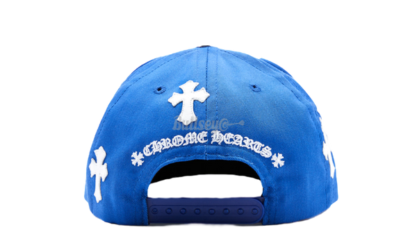 Chrome Hearts Blue Cross Patch mid hat