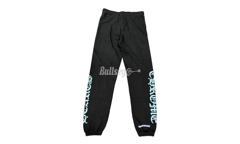 Chrome Hearts Blue Letters Black Sweatpants (Preowned)