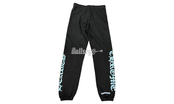 Chrome Hearts Blue Letters Black Sweatpants (Preowned)