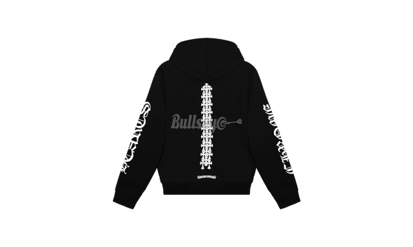 Chrome Hearts Cemetery Cross Tire Tracks Black Pullover Hoodie-The sneaker will cost you