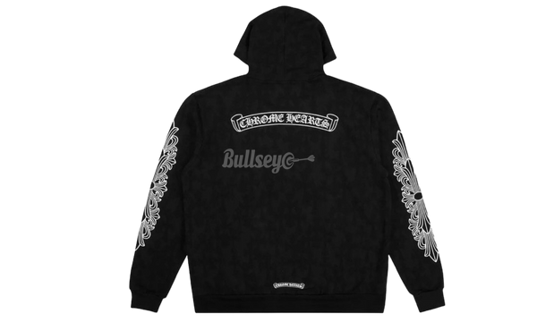 Chrome end Cemetery Print Black Hoodie