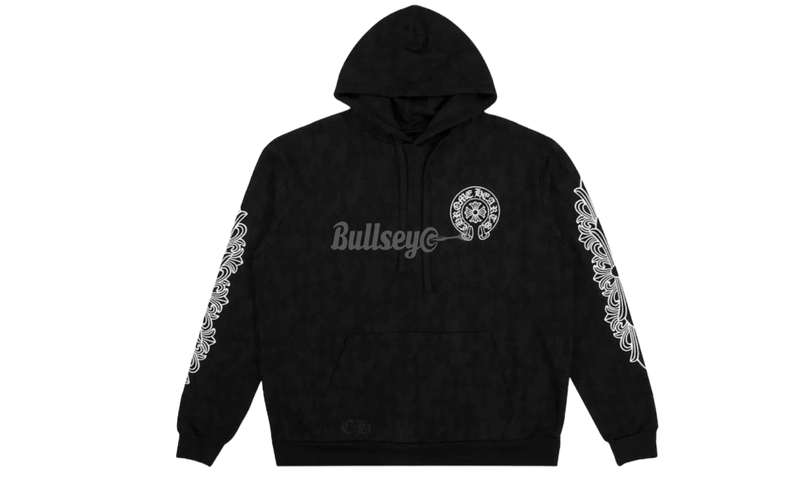 Chrome Hearts Cemetery Print Black Hoodie-Bullseye Sneaker Boutique