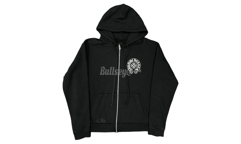 Chrome Hearts Chengdu Horseshoe Black Zip-Up Hoodie (PreOwned)