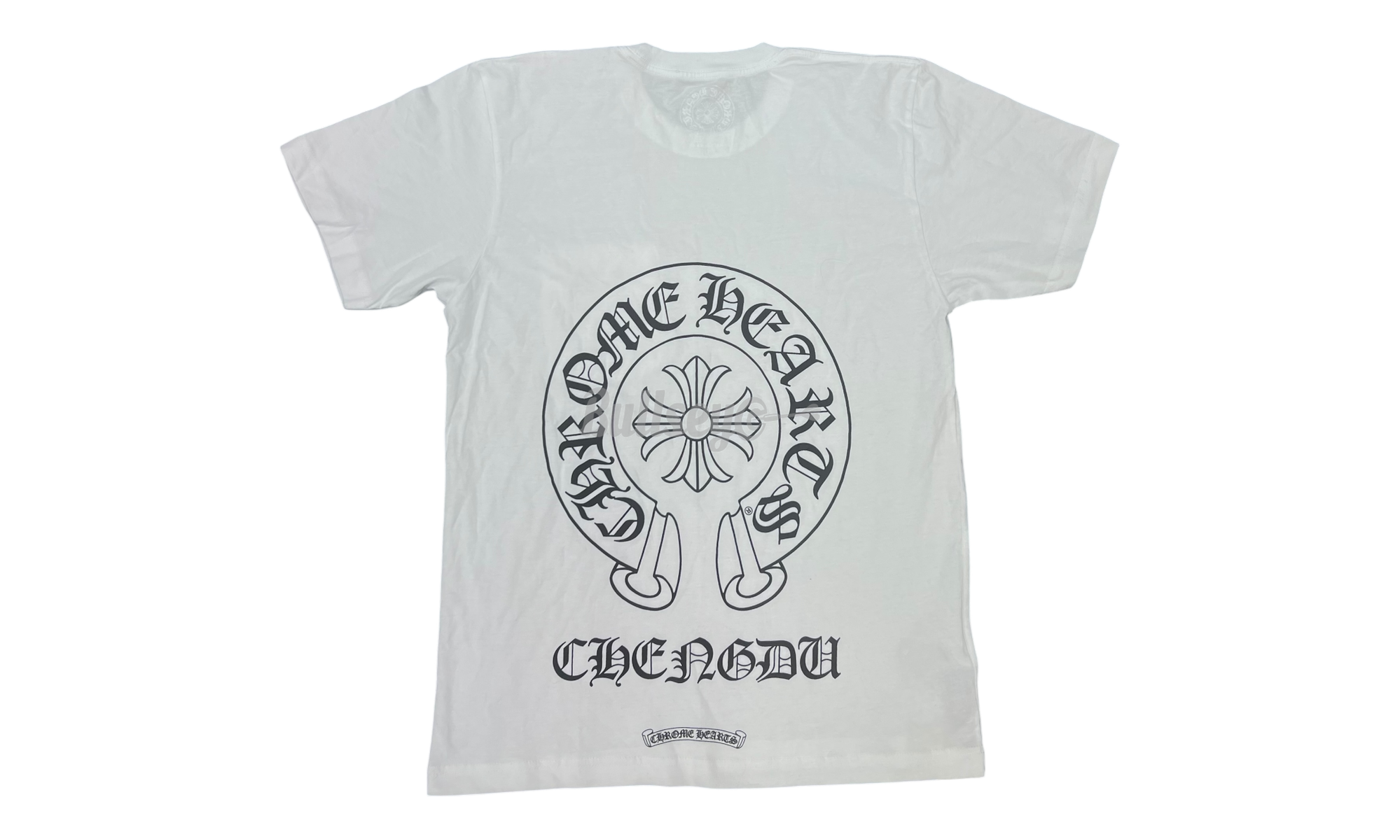 Chrome Hearts Chengdu Horseshoe White T-Shirt-Bullseye Sneaker Boutique