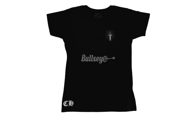 Chrome Hearts Dagger Black Womens T-Shirt-Bullseye Sneaker colorways Boutique