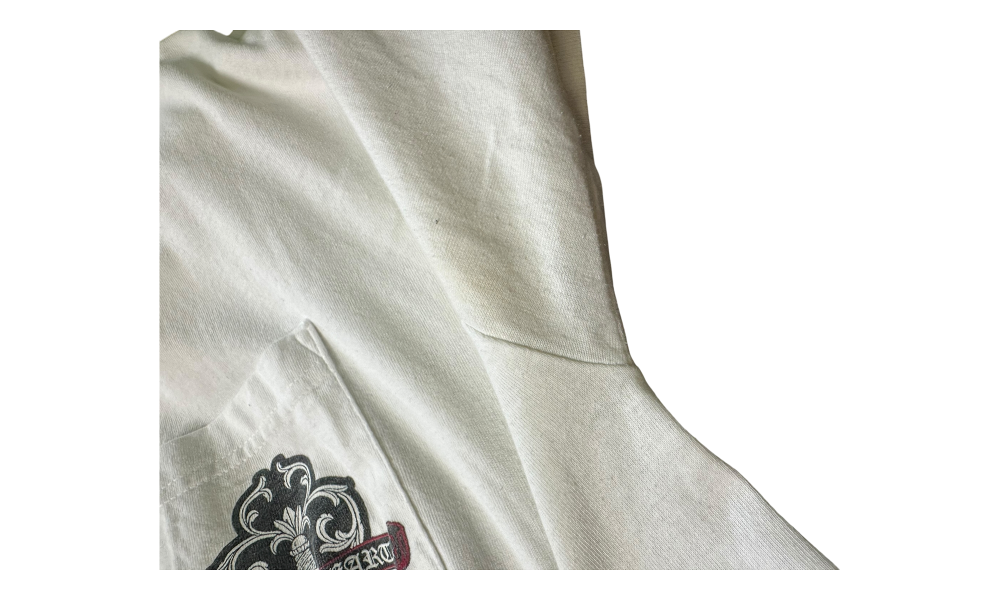 Chrome Hearts Dagger Vintage White Longsleeve T-Shirt (PreOwned)