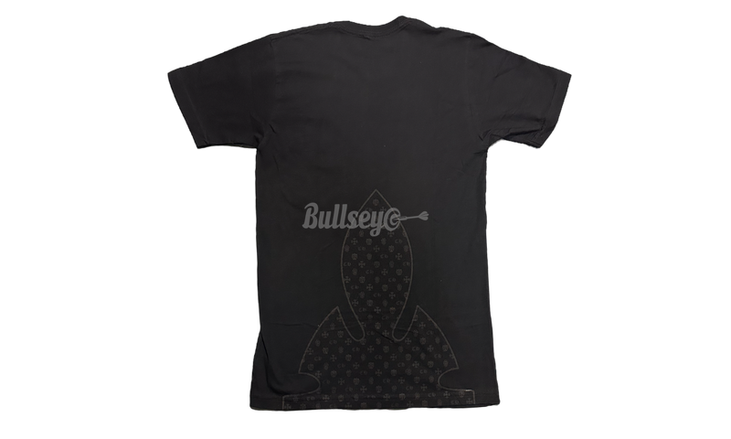 Chrome Hearts Fleur Knee Black T-Shirt-Bullseye Sneaker Boutique