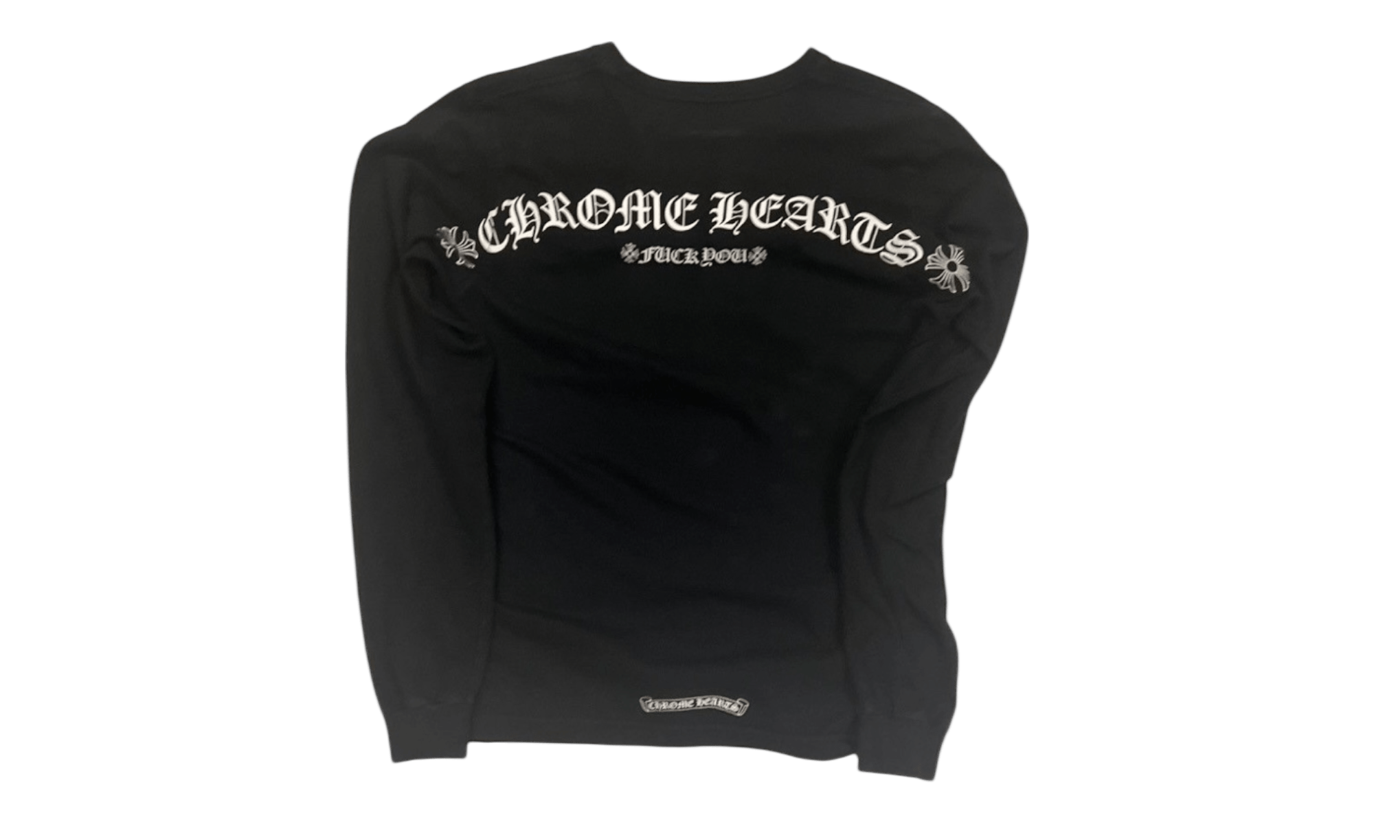 Chrome Hearts Fuck You Black Longsleeve T-Shirt (PreOwned)