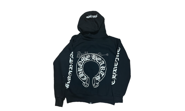 Chrome Hearts Fuck You Horseshoe Thermal Black Hoodie (PreOwned)-saint Honore Shoes From Aquazzurra