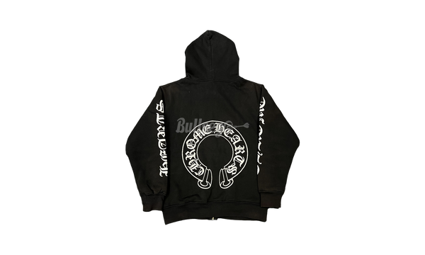 Chrome Hearts Fuck You Horseshoe Vintage Thermal Black Hoodie (PreOwned)