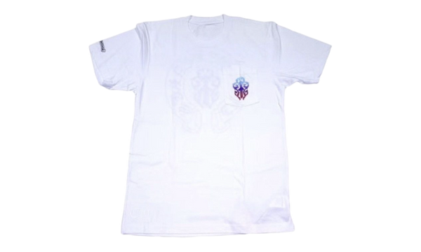 Chrome mid Gradient Dagger White T-Shirt