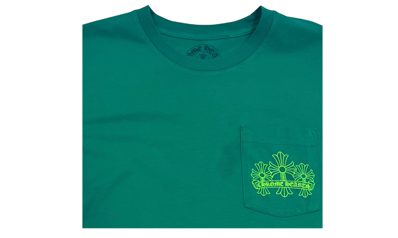 Chrome Hearts Green Cemetery Longsleeve T-Shirt (PreOwned)