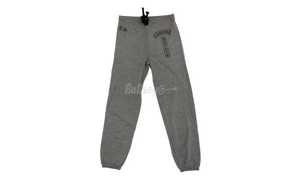 Chrome Hearts Hammer Logo Grey Sweatpants-Adidas Ultraboost 22 Ii Black Grey White Men Running