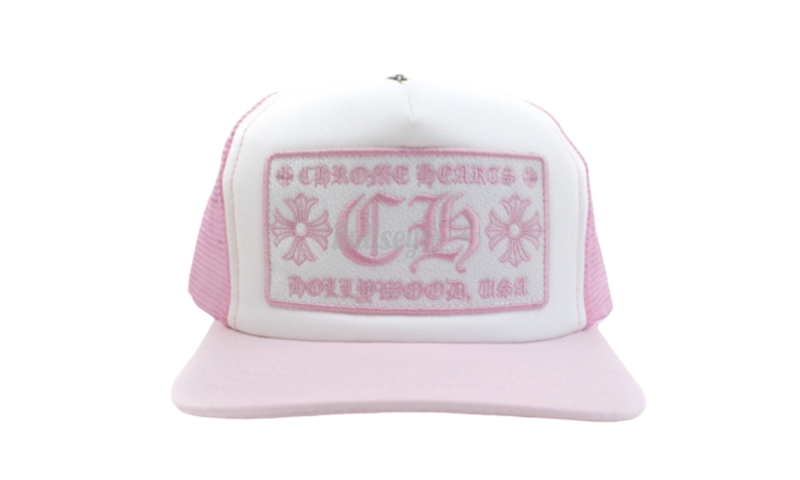 Chrome Hearts Hollywood CH Pink Trucker Hat-Urlfreeze Sneakers Sale Online
