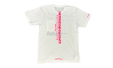 Chrome Hearts Hollywood USA Pink Letters White T-Shirt-Bullseye Sneaker Boutique