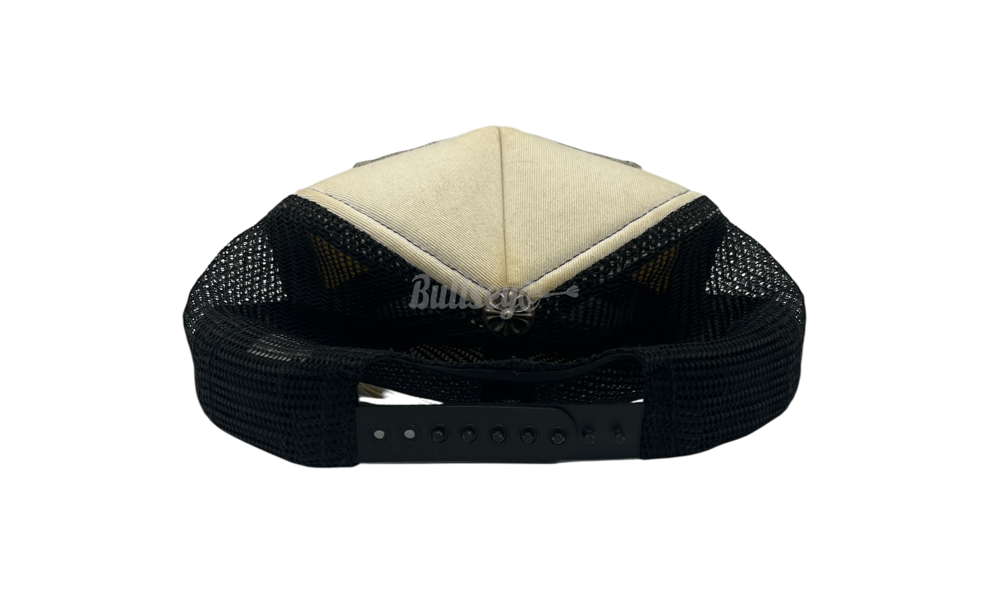 Chrome Hearts Hollywood White/Black Trucker Hat (PreOwned)