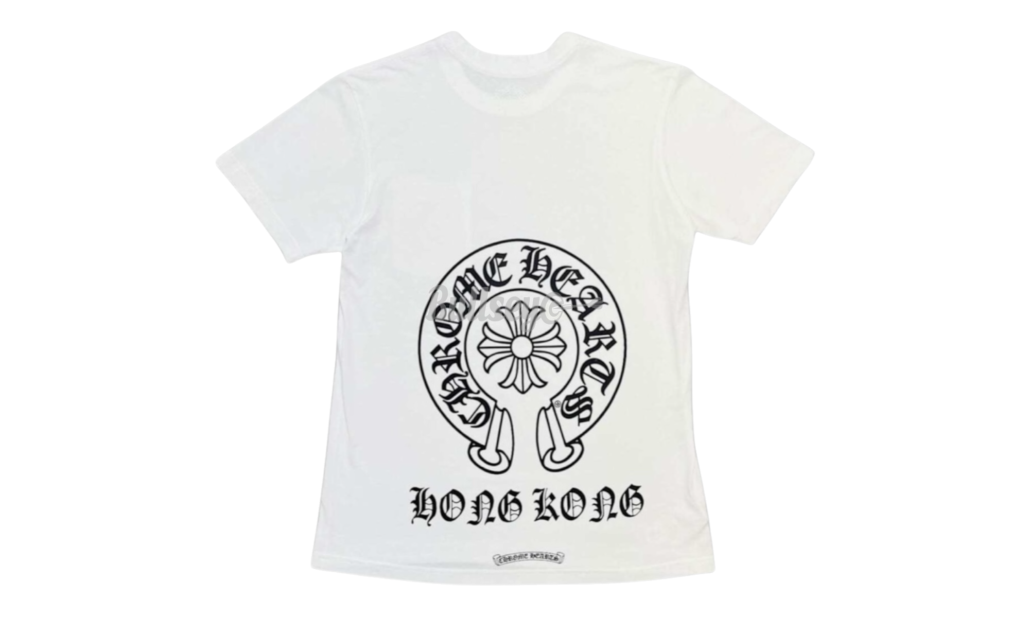 Chrome Hearts Hong Kong Horseshoe White T-Shirt-Bullseye Sneaker Boutique