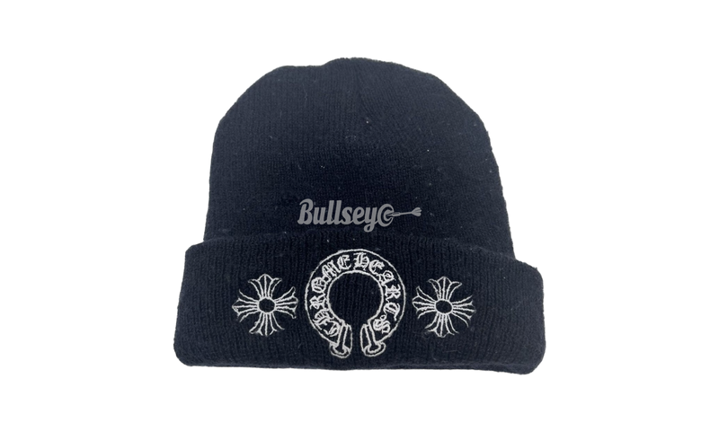 Chrome Hearts Horseshoe Black Beanie (PreOwned)-Bullseye Sneaker Boutique