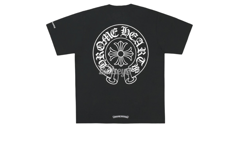 Chrome Hearts Horseshoe Black T-Shirt-Bullseye Sneaker amortiguaci Boutique