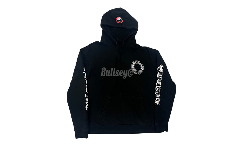 Chrome Hearts Herradura Chomper sudadera con capucha negra