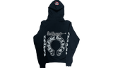 Chrome Hearts Horseshoe Floral Chomper Black Hoodie-Bullseye Sneaker Boutique