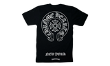 Chrome Hearts Horseshoe New York Black T-Shirt-Bullseye Sneaker Boutique