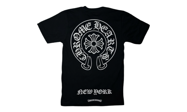 Chrome Hearts Horseshoe New York Black T-Shirt-Bullseye Sneaker Boutique