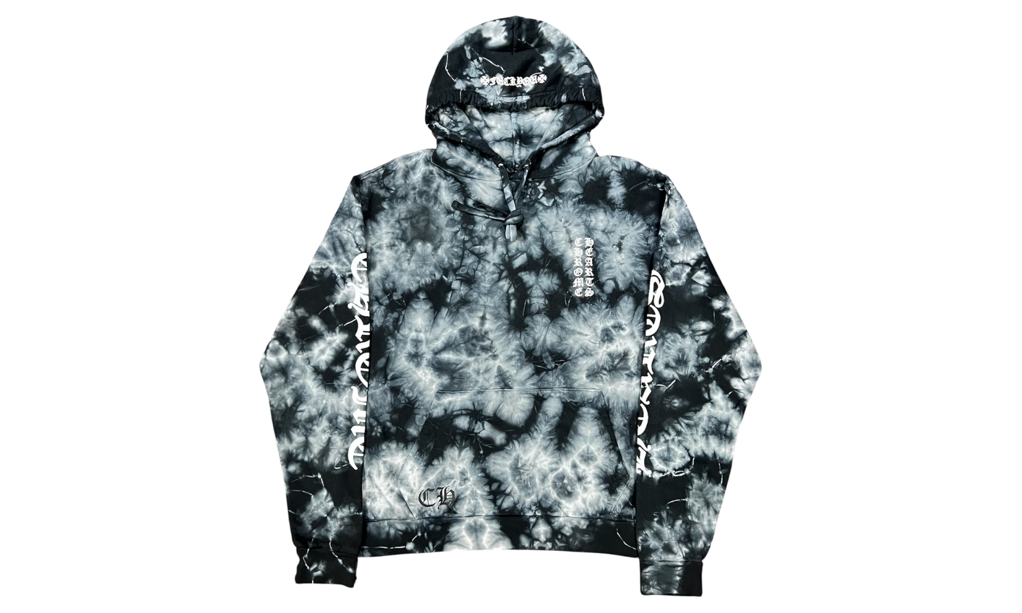 Chrome Hearts Horseshoe Tie Dye Hoodie