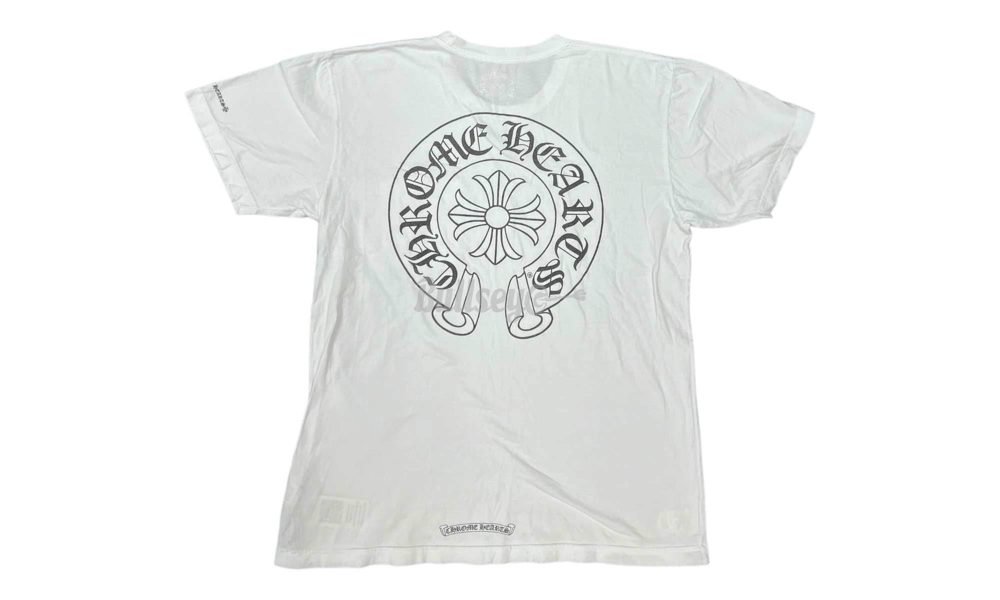 Chrome Hearts Horseshoe White T-Shirt (PreOwned)-Bullseye Sneaker Boutique