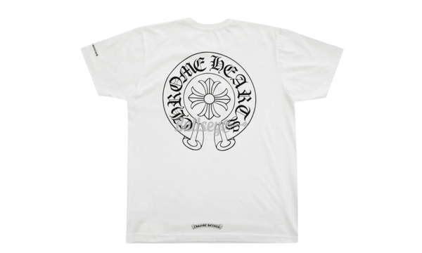 Chrome Hearts Horseshoe White T-Shirt-Bullseye Inspired Sneaker Boutique
