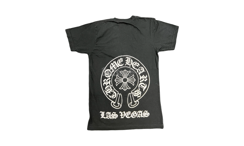 Chrome Hearts Las Vegas Horseshoe Black T-Shirt