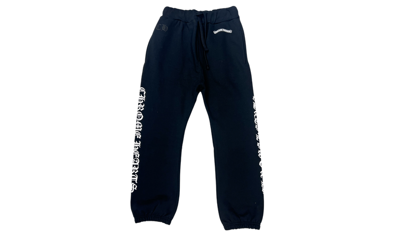 Chrome Hearts Letters Black Sweatpants