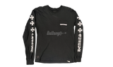 Chrome Hearts Letters Sleeve Print Black Longsleeve T-Shirt-Bullseye Sneaker Boutique