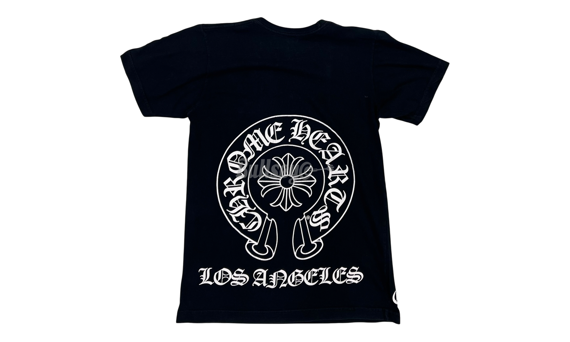 Chrome Hearts Los Angeles Horseshoe Black T-Shirt (PreOwned)-Bullseye Sneaker Boutique