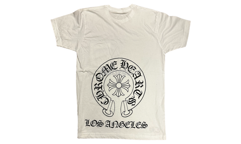Chrome Hearts Los Angeles Horseshoe White T-Shirt-Bullseye Sneaker flat Boutique