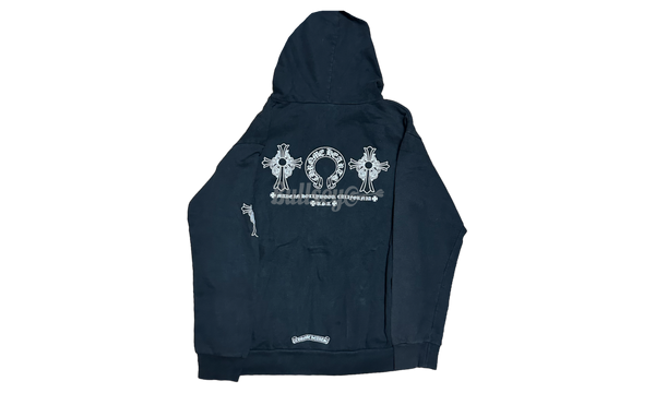 Chrome Hearts Made in Hollywood Black Zip-Up Hoodie (PreOwned)-Love the shoes and the service