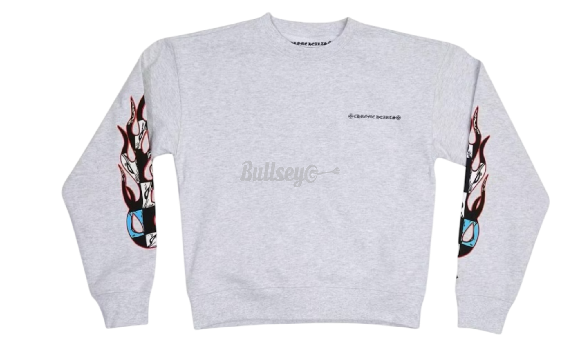 Chrome Hearts Matty Boy Brain Grey Crewneck