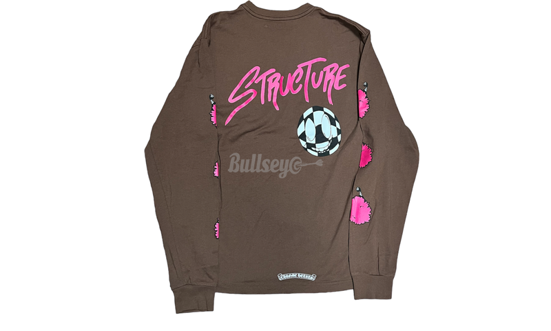 Chrome Hearts Matty Boy Brown Structure Longsleeve T-Shirt-Bullseye Sneaker Boutique