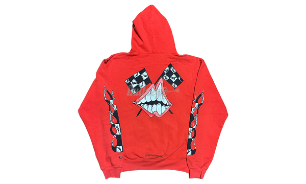 Chrome Hearts Matty Boy Chomper Red Hoodie (PreOwned)-Bullseye Sneaker Boutique