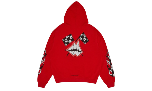 Chrome Hearts Matty Boy Chomper Red Hoodie-Bullseye Sneaker Boutique