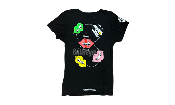 Chrome Hearts Matty Boy Defiance Black T-Shirt (Womens)-adidas cq0747 black dress women