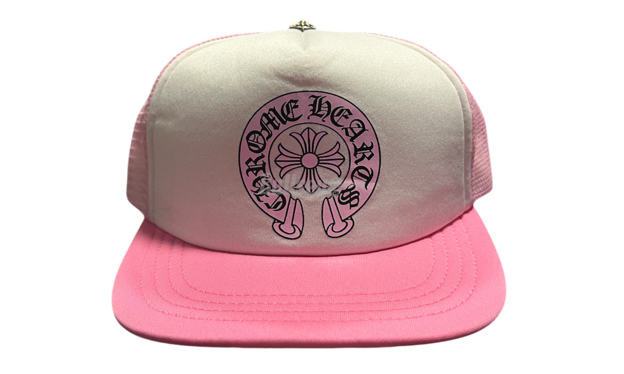 Chrome Hearts Matty Boy Horseshoe Pink Trucker Hat (PreOwned)-Bullseye Sneaker Boutique