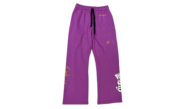 Chrome Hearts Matty Boy "I Want More Not Less Purple" Sweatpants-Bullseye Sneaker Boutique