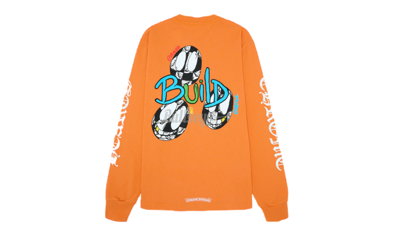 Chrome Hearts Matty Boy "Link & Build" Orange Longsleeve T-Shirt-Bullseye Sneaker talla Boutique