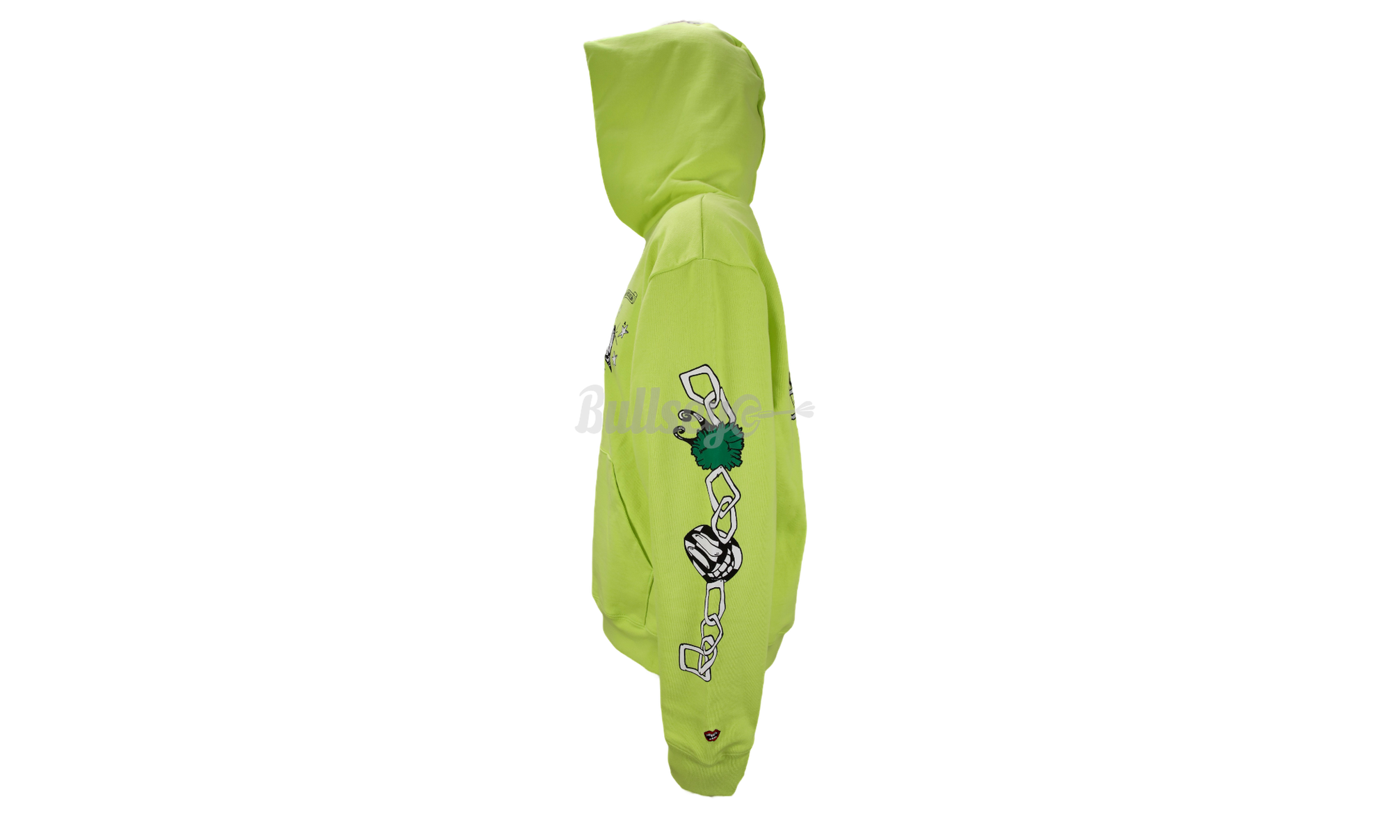 Chrome Hearts Matty Boy "Link" Lime Green Hoodie