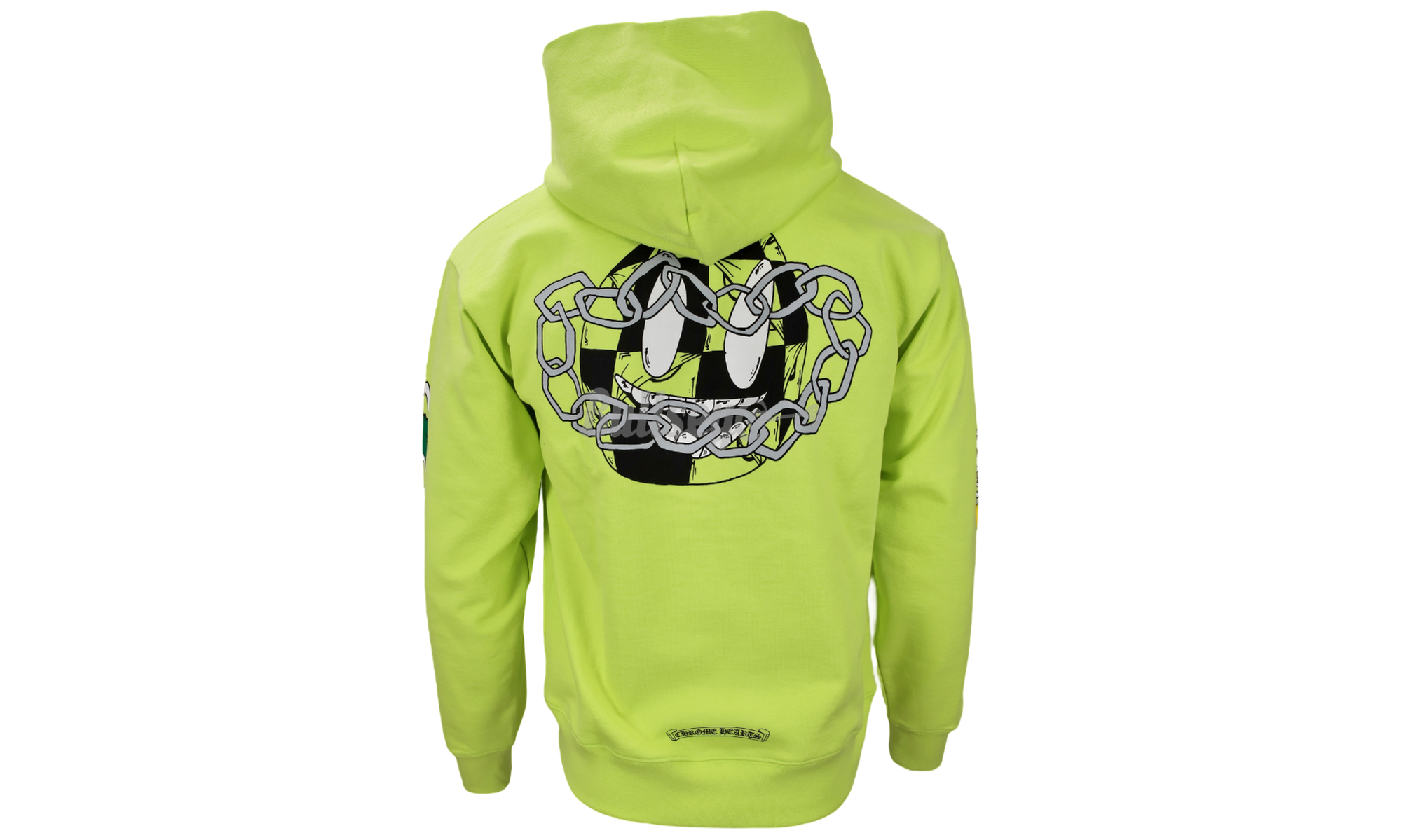 Chrome Hearts Matty Boy "Link" Lime Green Hoodie