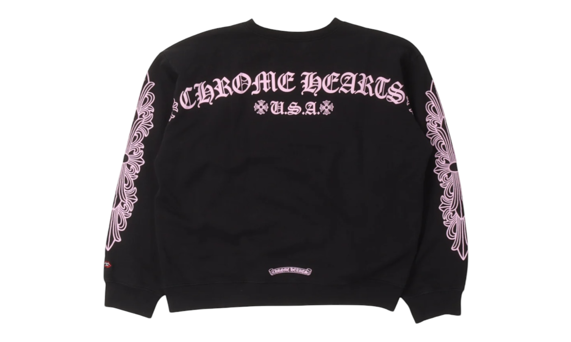 Chrome Hearts Matty Boy Pink Floral Crewneck (PreOwned)-Bullseye Sneaker Boutique